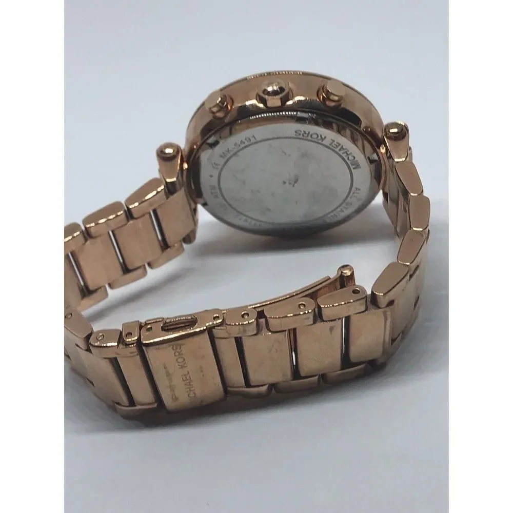 Michael Kors MK5491 Unisex Stainless Steel Analog Dial Quartz Wrist Watch RK318